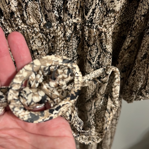 Gibson Latimer snake print midi dress - Picture 4 of 6